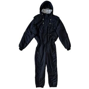 KILLY Ski Snow Suit Snowsuit Coverall Jumpsuit Snowboard Mens Size 42 Black